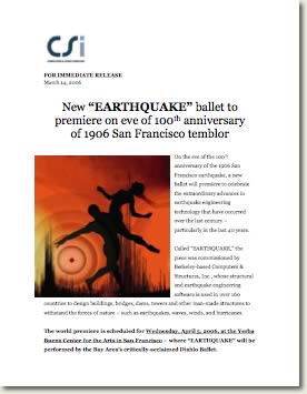 thumbnail image of Earthquake Ballet press release
